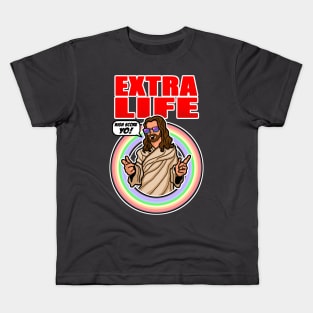 Jesus extra life Kids T-Shirt